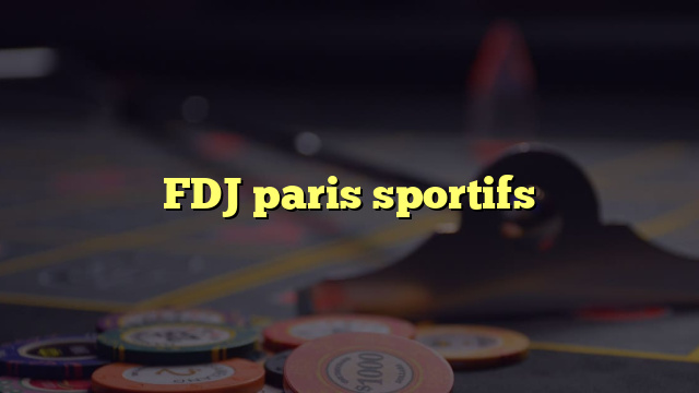 FDJ paris sportifs